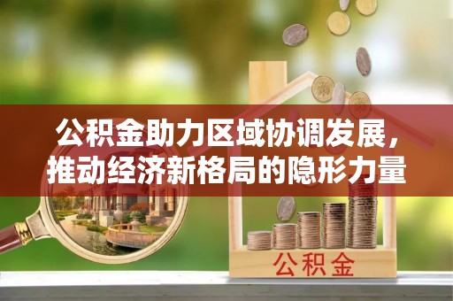 八宿公积金助力区域协调发展，推动经济新格局的隐形力量
