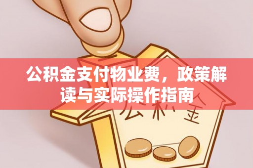 八宿公积金支付物业费，政策解读与实际操作指南