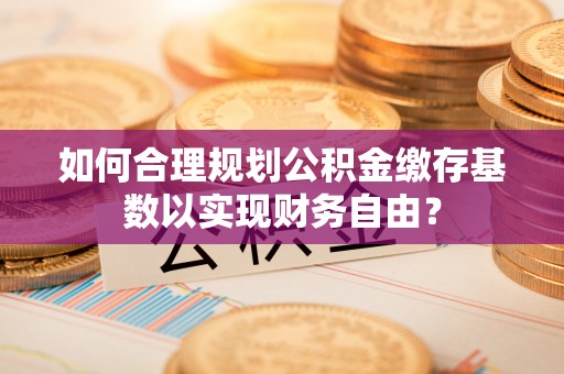 八宿如何合理规划公积金缴存基数以实现财务自由？