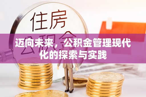 八宿迈向未来，公积金管理现代化的探索与实践
