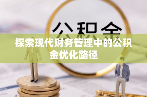 八宿探索现代财务管理中的公积金优化路径
