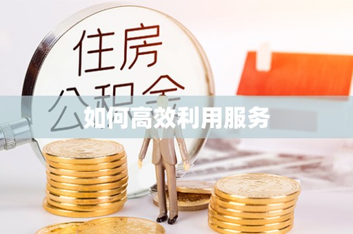 八宿如何高效利用服务
