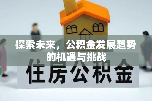 八宿探索未来，公积金发展趋势的机遇与挑战