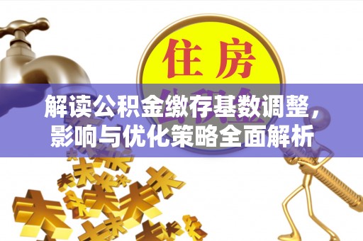 八宿解读公积金缴存基数调整，影响与优化策略全面解析